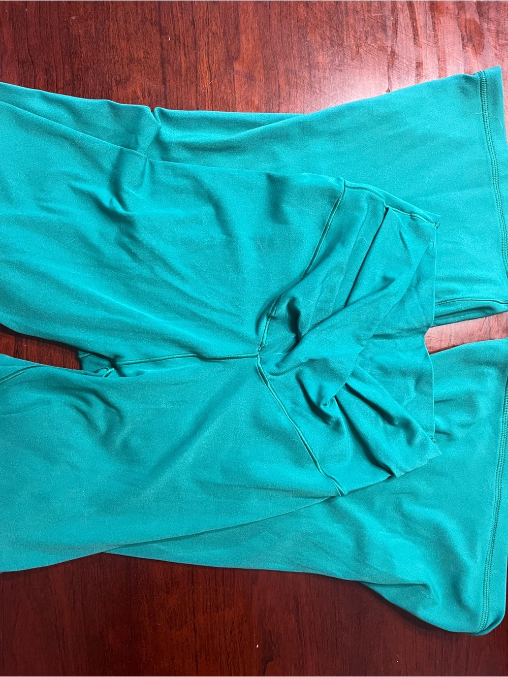 aerie Teal crossover leggings